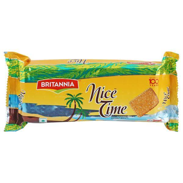 Britannia Nice Time Coconut Biscuits 